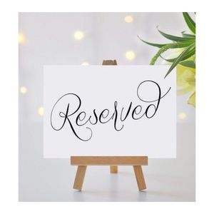 Reserved Listing ❤️❤️🎉